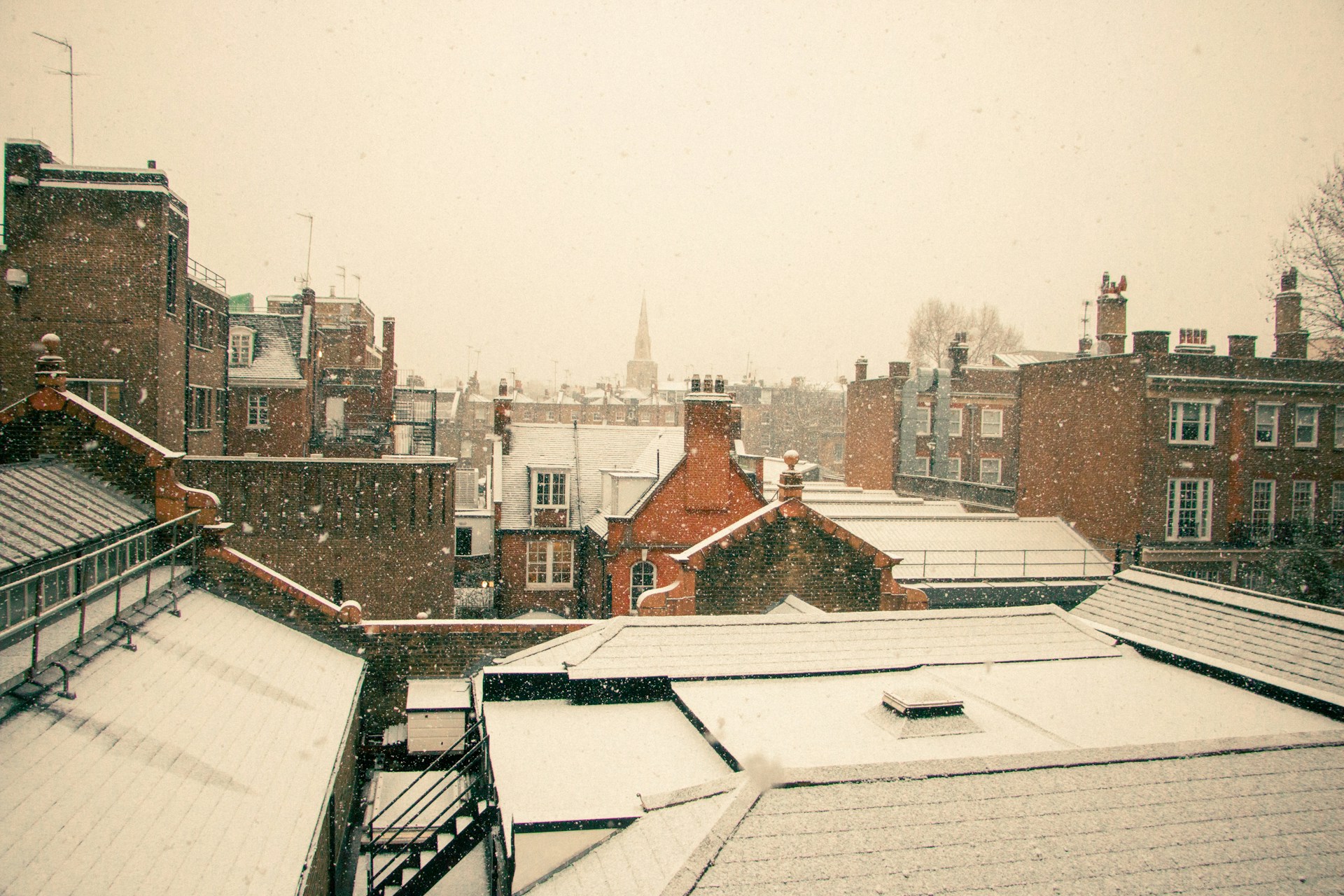 flat roof installation